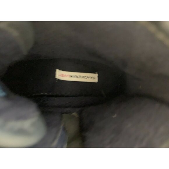 Isaac Mizrahi Live! Plaid Waterproof Boots‎ Zip Navy - 6 M - Picture 8 of 10